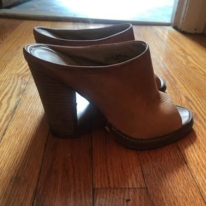 Tan Chinese Laundry Mules